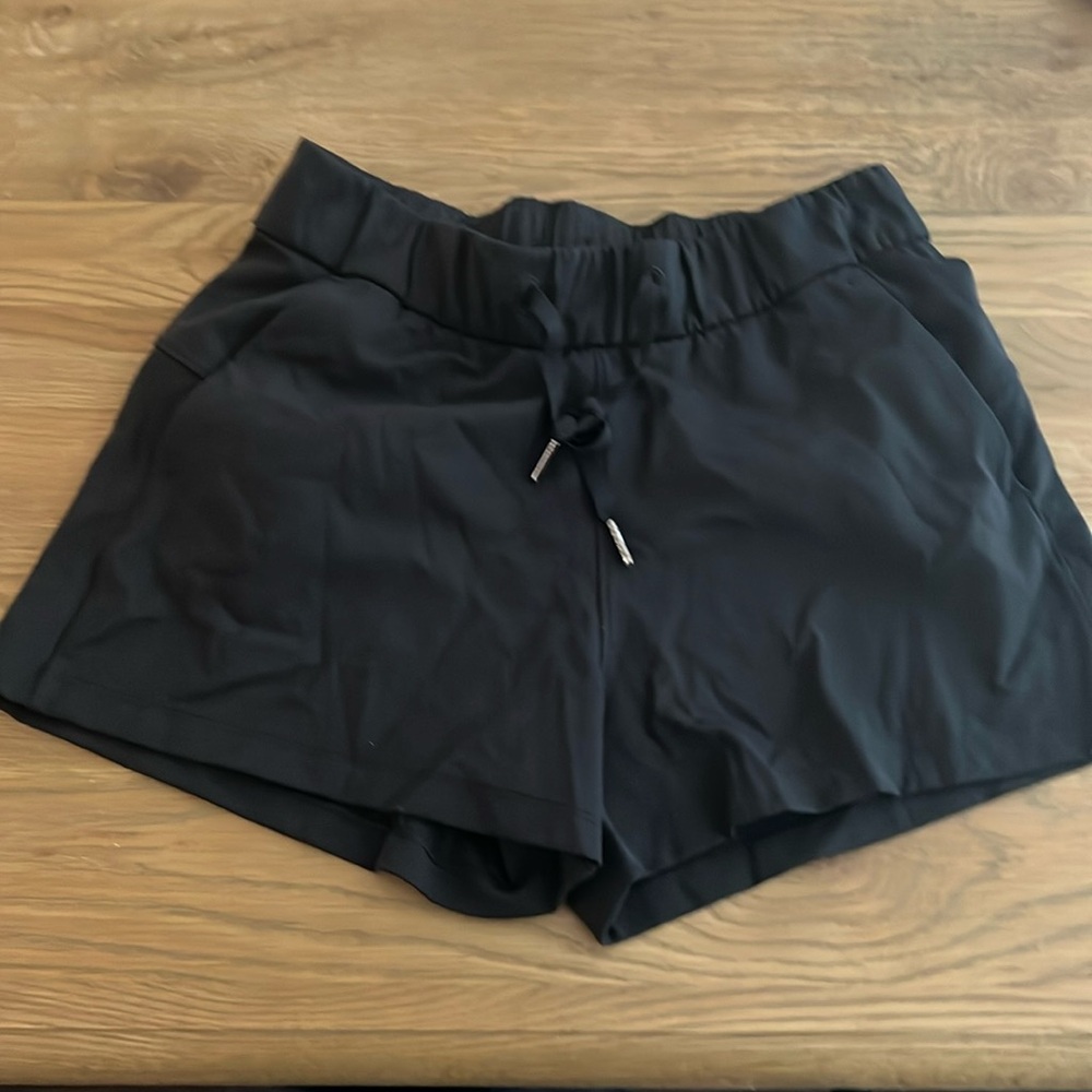 Lululemon athletic shorts. Size 4. Black.